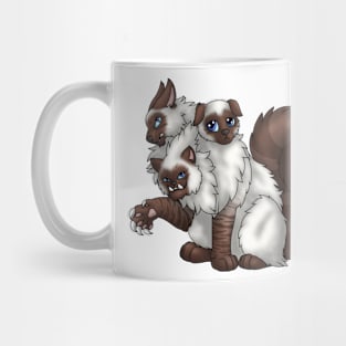 CerPURRus: Chocolate Lynx Point Mug